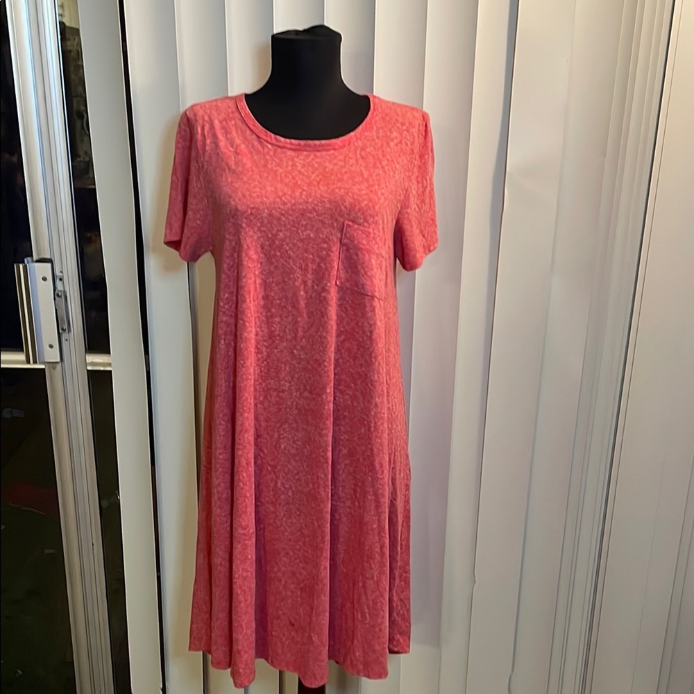 LuLaRoe Pink High Low Dress